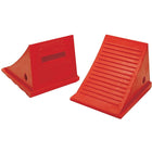 Checkers Industrial Products, Cales-Roue Pour Usage Général, Polyuréthane, Orange, 9po La X 11-1/2po P X 8-1/2po H-Couleur Orange