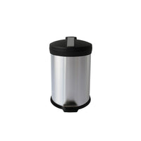 FuTech - Poubelle RB-5L 5 litres, 9 po x 9 po x 11 po , acier inoxydable-Bac intérieur avec poignée séparée