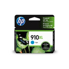 HP - Cartouche d'encre d'origine, cyan 910XL-Couleur : cyan