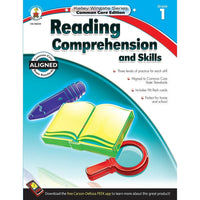 Livre numérique : Carson Dellosa - Reading Comprehension and Skills, 104619-EB, 1re année-Vous recevrez deux courriels : le premier confirmant la totalité de votre commande et le second comportant un lien de téléchargement. Vous pourrez utiliser le lien de téléchargement immédiatement ou plus tard, comme vous le voulez.