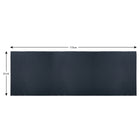 Bodico - Ensemble de fitness avec Tapis de yoga antidérapant et serviette super rafraîchissante, noir-Matériel: Le tapis antidérapant est en PVC de haute qualité, durable et professionnel, et la serviette rafraîchissante est en microfibre, matériau doux respirant et hyper-évaporatif