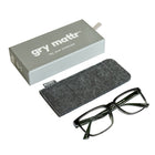 Gry Mattr Lunettes De Lecture Anti Lumière Bleue - DETERMINED BL +0.00-Protège contre la lumière bleue de tous les dispositifs numériques