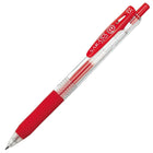 Sarasa - Stylos rétractables à encre gel avec pince - 0,5 mm - rouge  -Encre gel