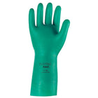 Ansell – Gants résistants aux agents chimiques, nitrile, 15 mils, 13 po de longueur, vert, taille 10, 24 paires (SAX992)-Longueur : 13 po