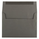 JAM Paper Enveloppes simples A7 nuances foncées, gris foncé, 250/paquet-Intérieur vierge où écrire un mot personnalisé
