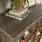 Sauder - 435754 La Collection Sonnet Springs Bibliothèque - Finition Pebble Pine-Finition Pebble Pine® avec accents Khaki Pine™. 