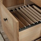 Sauder - La Collection Sauder Select Bureau - Finition Timber Oak-Deux tiroirs avec coulisseaux en metal et butees de securite.