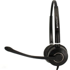 Spracht - Hs-Wd-USB-2 Casques USB filaires à double oreille pour Softphone-Coussinets d'oreille recouverts de similicuir doux et confortable