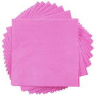 JAM Paper Serviettes à boissons - Petites - 5" x 5" - Rose Fuchsia - Paquet de 600 (255621947b)-Serviettes cocktail en papier de couleur fuchsia