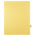 Markmaker - 25 tabs/PQT, 5 PQT/Boite, Intercalaires imprimes Legal, Chamois, 1/15th coupe| format lettre, sans trous, Numero 162-Intercalaires imprimes Legal