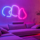 Twinkly - Tube lumineux multicoloure Flex de 10 pieds avec fil blanc-Tube lumineux flexible de 10 pieds contrôlé par application