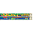 Musgrave Pencil Company - No Bullying Motivational Fun #2 Crayons - Paquet de 144-Chaque crayon est livré avec une gomme