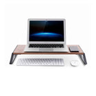 ShoppingAll - Premium Ergonomic Monitor Stand Riser- Noyer-Le support mesure 22,2 "x9,5 "X3,6" / 56,4 x 24,1 x 9,1cm, taille idéale pour un écran de PC, un ordinateur, une imprimante, un ordinateur portable, une télévision et un écran LCD.