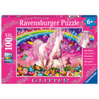 Ravensburger - puzzle scintillant Rêve de cheval​ 100 pièces -À propos de ce puzzle de 150 pièces : c'est un monde de chiens -  et regardez comme ils s'amusent
