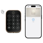 Yale - 450 Assure Lock 2 Plus avec clés Apple Home - Bronze-À l'aide des touches d'accueil Apple, une simple pression avec votre iPhone ou Apple Watch suffit pour verrouiller ou déverrouiller votre porte