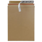 JAM Paper - Enveloppes expédition rigides pour photos, fermeture auto-adhésive, 9 x 11,5 po, kraft brun recyclé, 12/paquet-Enveloppe d’expédition en papier cartonné kraft brun