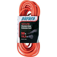 Aurora Tools - Rallonge de robustesse standard pour l’intérieur et l’extérieur, 50 pi-Conçu pour un usage industriel, commercial ou domestique