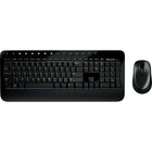 Microsoft - Ensemble de clavier et souris 2000 sans fil, anglais-Clavier stardard et souris ergonomique