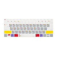 JCPal – Protecteur de clavier transparent FitSkin pour MacBook 12 po / MacBook Pro 2016 de 13 po sans Touch Bar-Conception mince et légère, 0,3 mm d'épaisseur