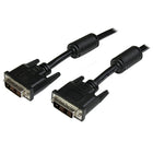 StarTech  Câble vidéo DVI-D à liaison simple, mâle/mâle, 10 pi-Les connecteurs moulés avec serre-câble offrent une connexion durable, aidant à prévenir les dommages aux connecteurs pour une performance vidéo DVI à DVI durable et sans erreur
