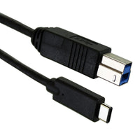 BlueDiamond – Câble USB 3.0, C mâle vers B mâle, 3 pi (80122)-Notre nouveau connecteur réversible de type C se branche correctement à tous les coups!