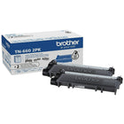 Brother TN660 High Yield Black Toner Cartridges, 2 Pack-Produit des documents professionnels, riches et éclatants en noir et blanc