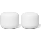 Google - Nest Wifi Router and Point - blanc-Jusqu'à 3 800 pieds carrés (350 mètres carrés)