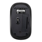 Adesso - WKB-1100CB Mini clavier et souris sans fil résistant aux éclaboussures-Nano récepteur - petit et pratique à brancher sur votre ordinateur portable ou votre tablette
