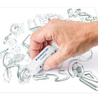 Staedtler - Gomme Rasoplast - blanc - paquet de 2-Pour fusain sur papier et papier à croquis mat