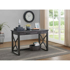 Sunjoy - Bureau d'ordinateur Ridgecrest (1205010048)-Surface préassemblée avec pattes RTA