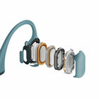 Shokz - OpenRun Pro Bluetooth Chef de casque - Bleu-IP55 resistant à l'eau