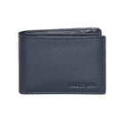 Roots - Portefeuille fin pour homme avec carte d'identité amovible - Bleu marine-10 emplacements pour cartes de crédit