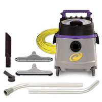 Proteam - Aspirateur eau et poussière ProGuard 10 et trousse d’accessoires-Rendement commercial – Le moteur à dérivation à deux étages de l’aspirateur crée une puissance d’aspiration de 3 m (105 pi³) en colonne d’eau.