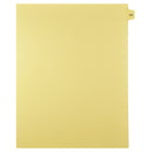 Markmaker - 25 tabs/PQT,5 PQT/Boite, Intercalaires imprimes Legal, Chamois, 1/15th coupe| format lettre, sans trous, Numero 151-Intercalaires imprimes Legal