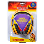 eKids – Casque d'écoute LK-140.FXv9i  à motif le roi lion-Connexion avec tout dispositif audio