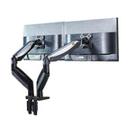 Double moniteur support de bureau Heavy Duty pour les écrans et moniteurs 22 - 32 po avec port USB de North Bayou - F195-A, Noir-Compatibilité: 22 à 32 po (x2)