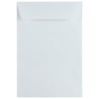 JAM Paper Enveloppes à ouverture au sommet et rabat droit gommé, 6 1/2 x 9 1/2 po, blanches, 200 par paquet-Blanc