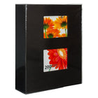 Kiera Grace - Album photo, capacité de 200 photos 4 po x 6 po, noir, paq./6-Mesure: L'album photo mesure 23cm L x 19cm l x 5cm H (9" L x 7,4" l x 2" H)