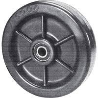 Algood - Roues Envirothane, paquet de 12-Type de roulement Nylon