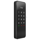 Alfred - DB1-C-BL Verrou Intelligent - Noir-Savoir qui entre et quand, avec 20 codes PIN uniques, codes PIN à usage singulier ou codes PIN sensibles chronométrer.