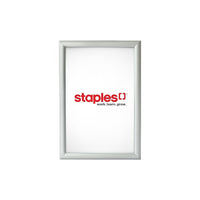 Futech – Support pour affiche SFM002, cadre à coins taillés encliquetables, 12 1/2 po x 19 po x 1/2 po, aluminium-Dimensions du cadre : 12 1/2 po x 19 po ; dimensions de l'affiche : 11 po x 17 po