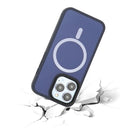 TUFF8 - Étui robuste Glide Guard pour iPhone 15 Pro - Bleu nuit-Conception ergonomique : TUFF8 a été conçu pour donner à vos doigts et à vos mains plus de contrôle tactile lorsque vous passez des appels, envoyez des SMS ou utilisez votre téléphone grâce à sa prise en main bien conçu