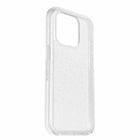 OtterBox - Étui Protection Symmetry Clear Stardust pour iPhone 15 Pro-Les bords surélevés protègent la caméra et l'écran