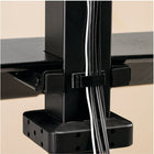 Fellowes - Poste de travail assis-debout Lotus VE-simple-Design de qualité : La double surface de travail augmente l’espace utile et la stabilité nécessaires pour accueillir tous vos effets personnels