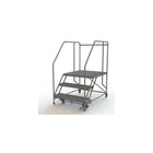 Plateforme de travail mobile de Tri-Arc, 3 marches, 30 x 36 po (WLWP133636SL)-Matériau du cadre : Acier