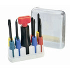 HVTools – Ensemble de tournevis 9 pièces, 5 x 4 x 2 po, argenté-Ensemble de tournevis 9 pièces de HV Tools de haute qualité