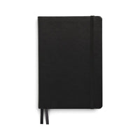 TRU RED - Journal à couverture souple, format moyen, pages réglées, noir-Format moyen (5,5 po x 8 po)