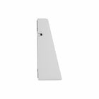 CTA Digital Premium Double VESA Wedge et Prise/PoE Couvert pour Tablettes aux normes VESA 75 x 75 et 100 x 100 - Blanc-Convient pour le montage sur une prise de courant