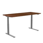 DecentLiving - Bureau assis/debout - 72 L x 30 W po - noyer massif-Bureau en noyer/érable dur de qualité supérieure