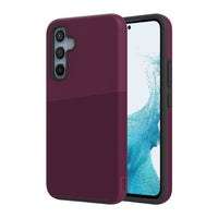 AXS - PROTech Plus etui mince anti-choc avec double couches pour Galaxy A54 5G - Sangria-Resistant aux chutes jusqu'a 10 pieds